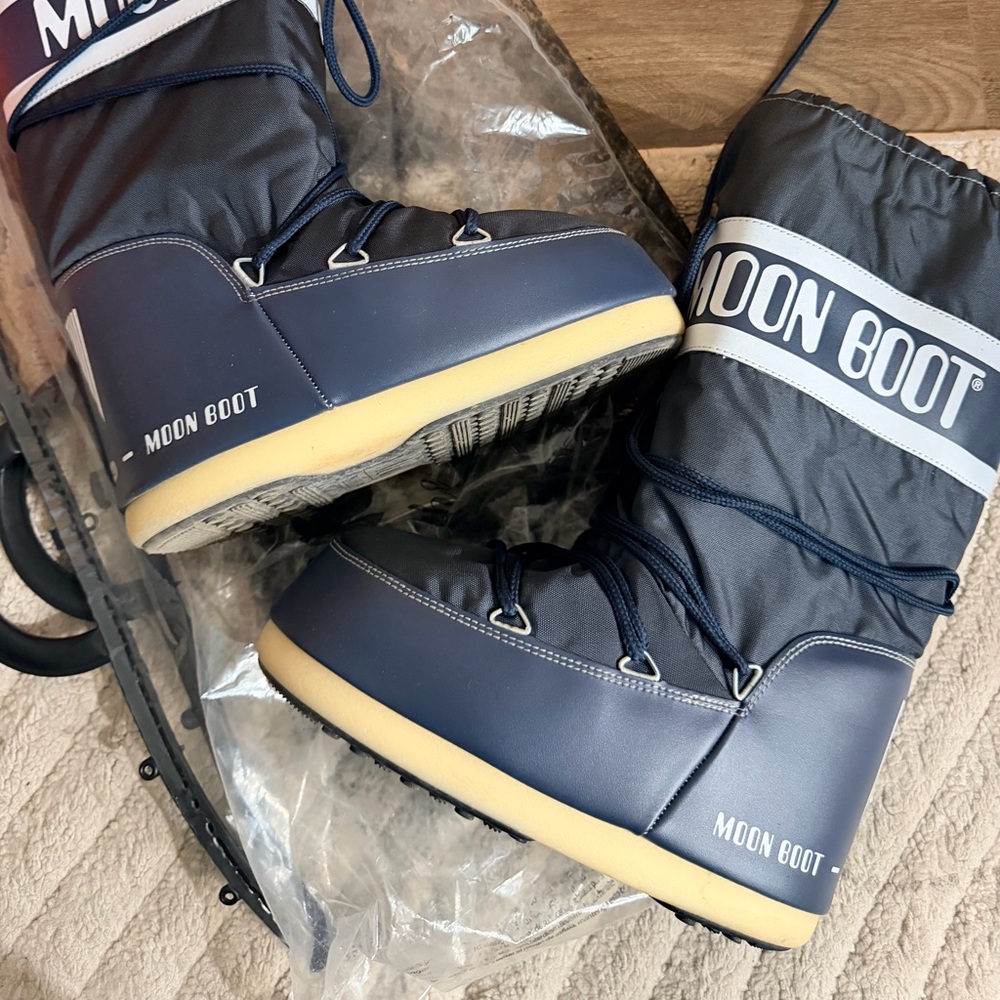 Moon Boots Denim Blue